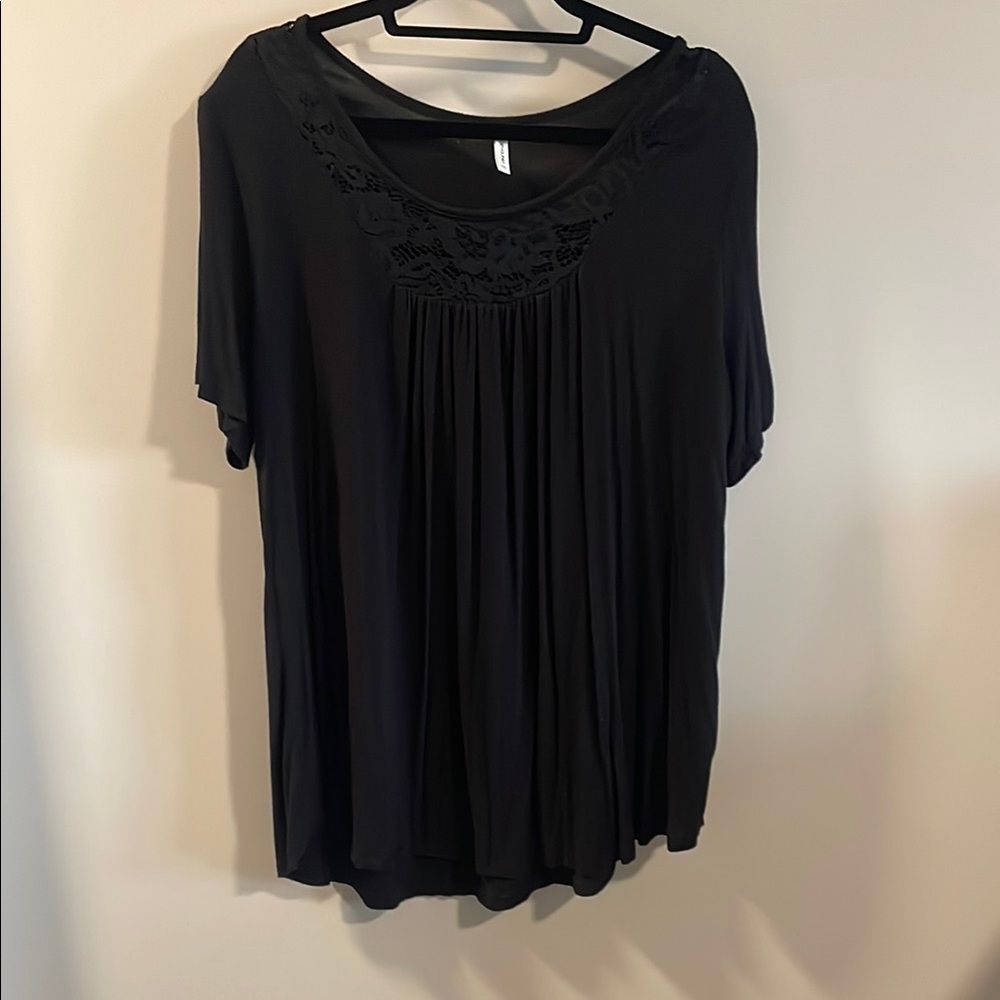 Elegant Black Women's Top